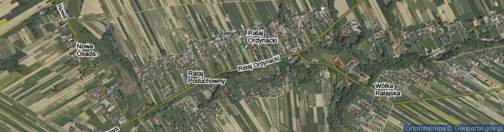Zdjęcie satelitarne Rataj Ordynacki ul.